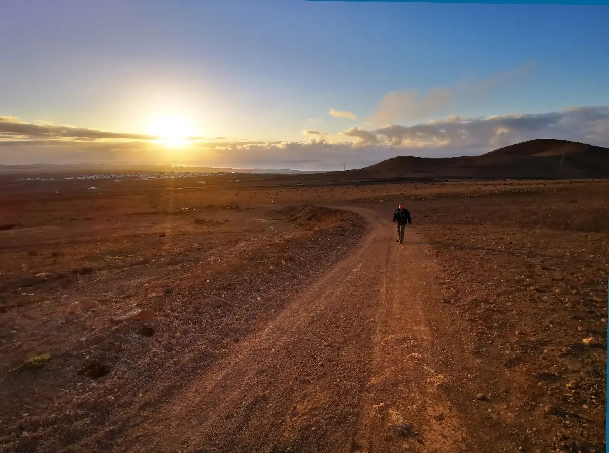 Randonnée sur les crêtes de Lanzarote